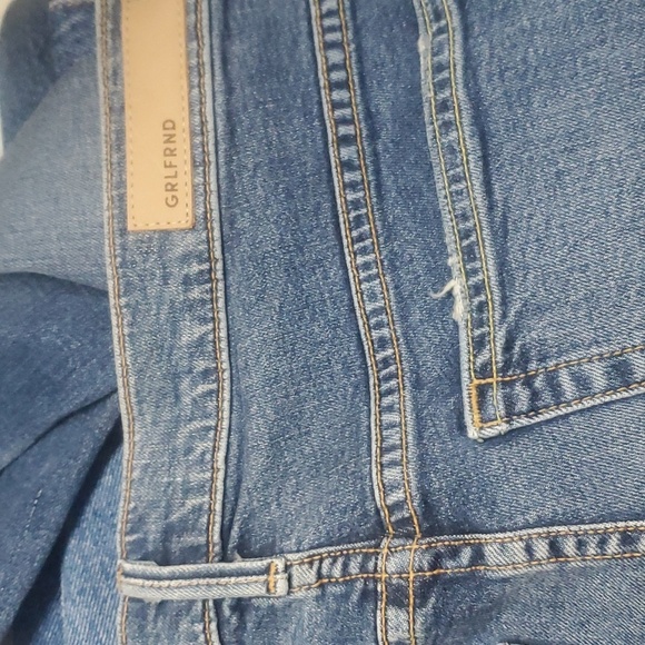 NWT GRLFRND KENDALL IN  NO MORE TEARS HI RISE STRETCH DENIM W/ SLIM LEG - Picture 11 of 16